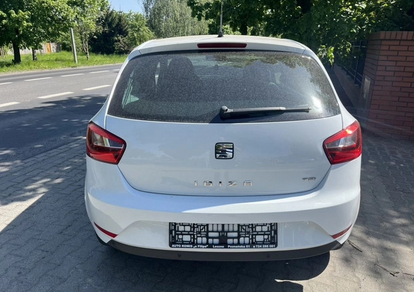 Seat Ibiza cena 27900 przebieg: 144000, rok produkcji 2015 z Leszno małe 92